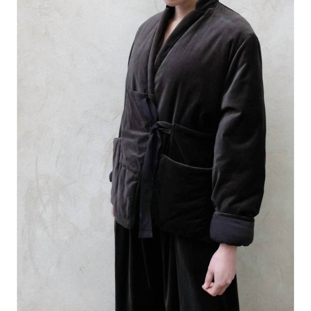 NEW ELSA ESTURGIE haiku jacket in athracite
